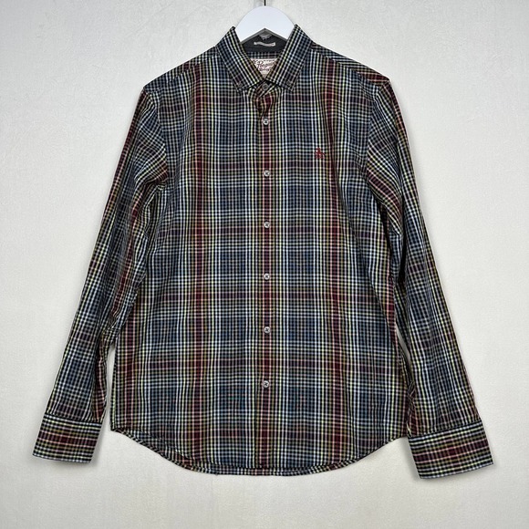 Original Penguin Other - Penguin Men's Size M Plaid Heritage Slim‎ Fit Long Sleeve Button Down Shirt